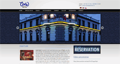 Desktop Screenshot of hotel-cadillac.cz